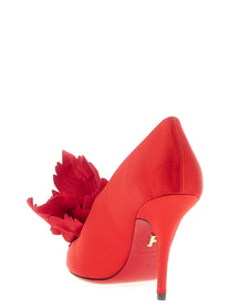Ferragamo Galia Pumps Red