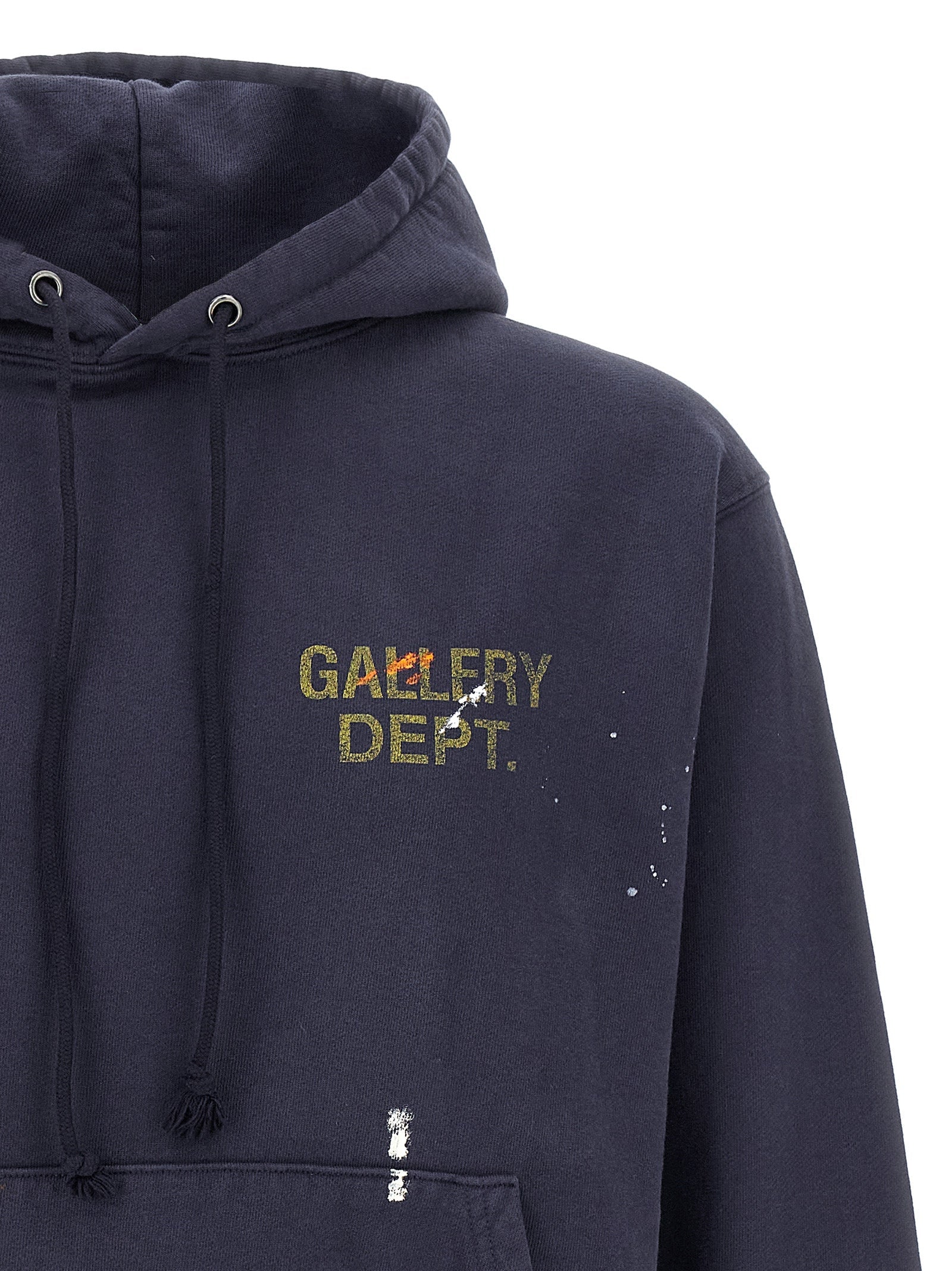 GALLERY DEPT. - GALLERY DEPT. - ’GD Paint Logo’ hoodie - Men’s Sweatshirts
