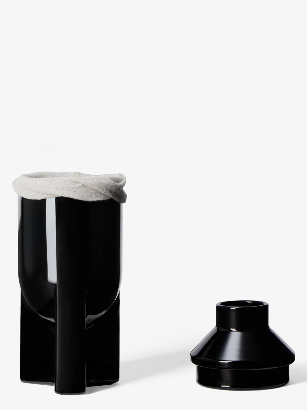 Rick Owens Unisex Galss Scented Candle Lapparition Black