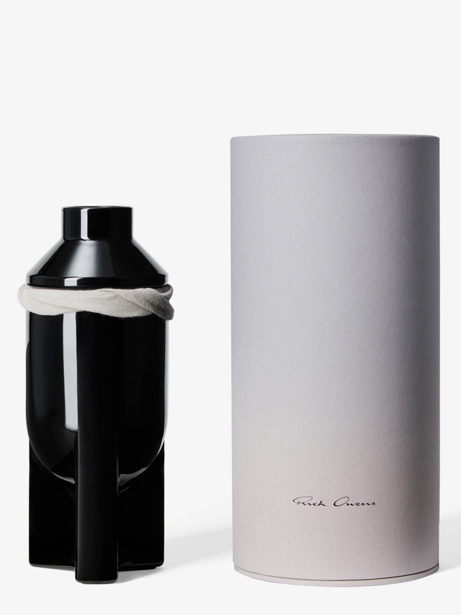 Rick Owens Unisex Galss Scented Candle Lapparition Black
