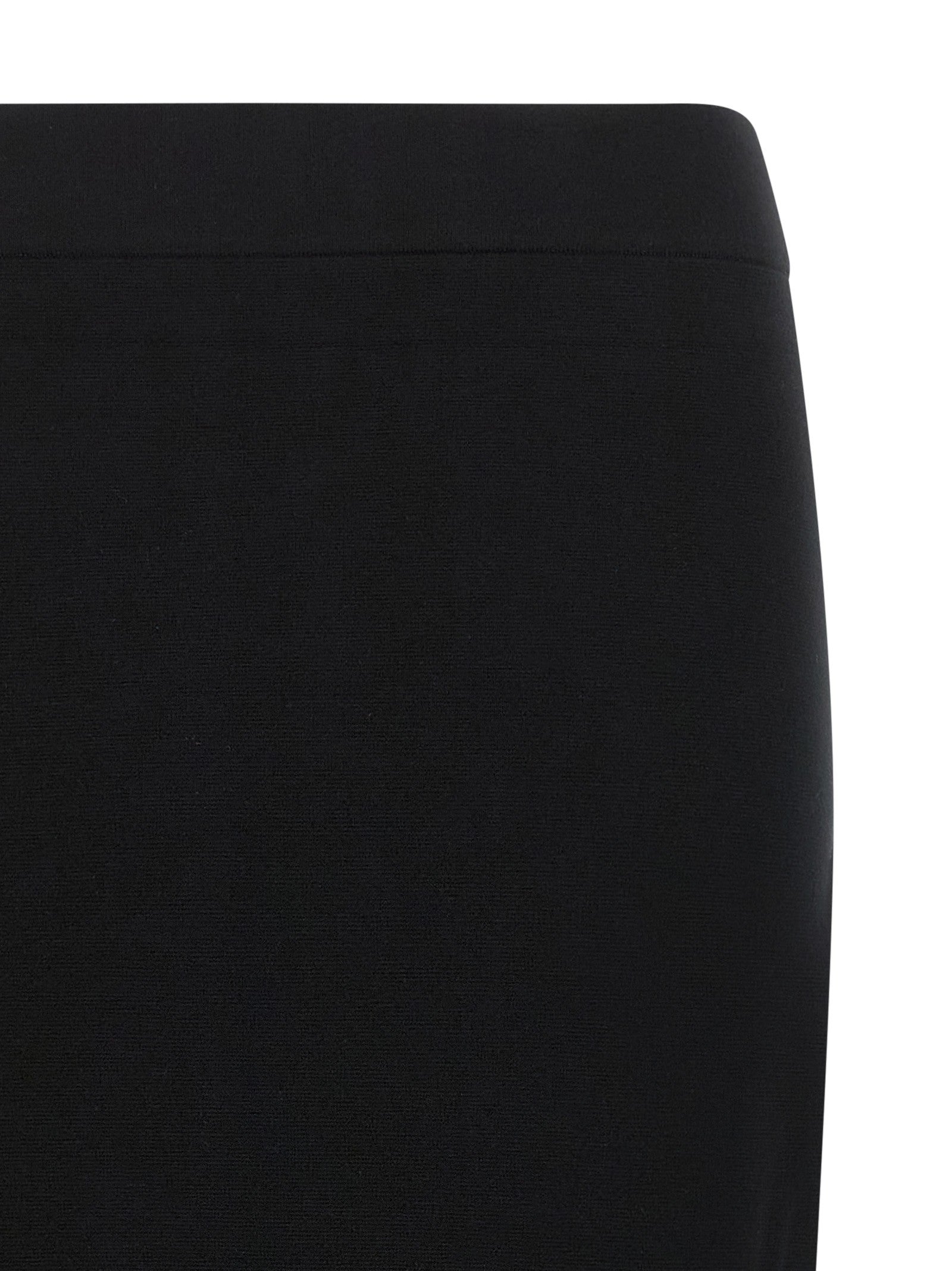 Max Mara Gamma Knit Sheath Skirt Black