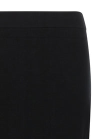 Max Mara Gamma Knit Sheath Skirt Black