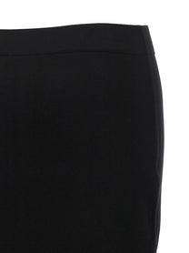 Max Mara Gamma Knit Sheath Skirt Black