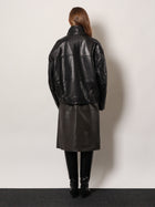 Soeur Women's Gamma Leather Jacket Black