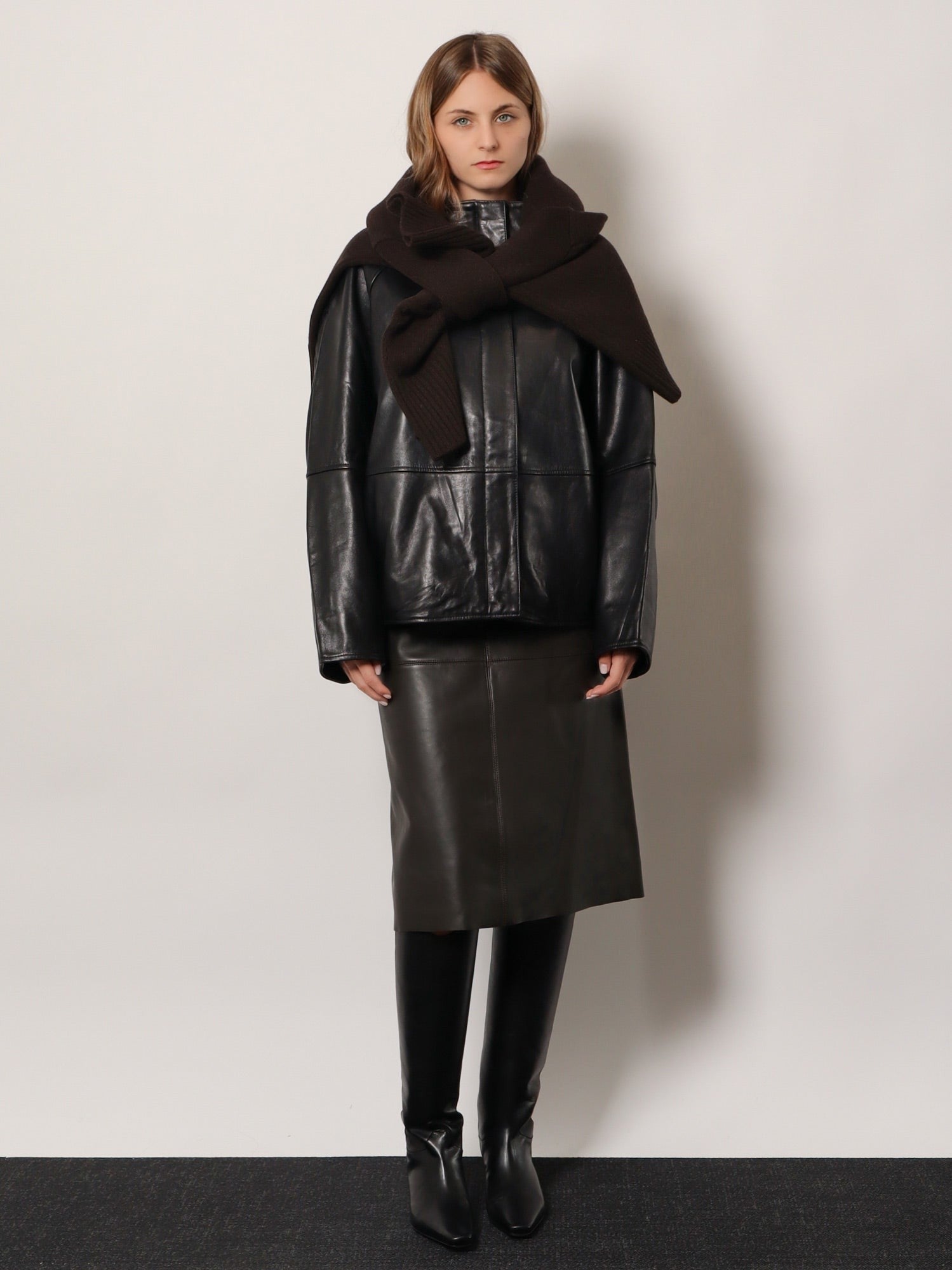 Soeur Women's Gamma Leather Jacket Black