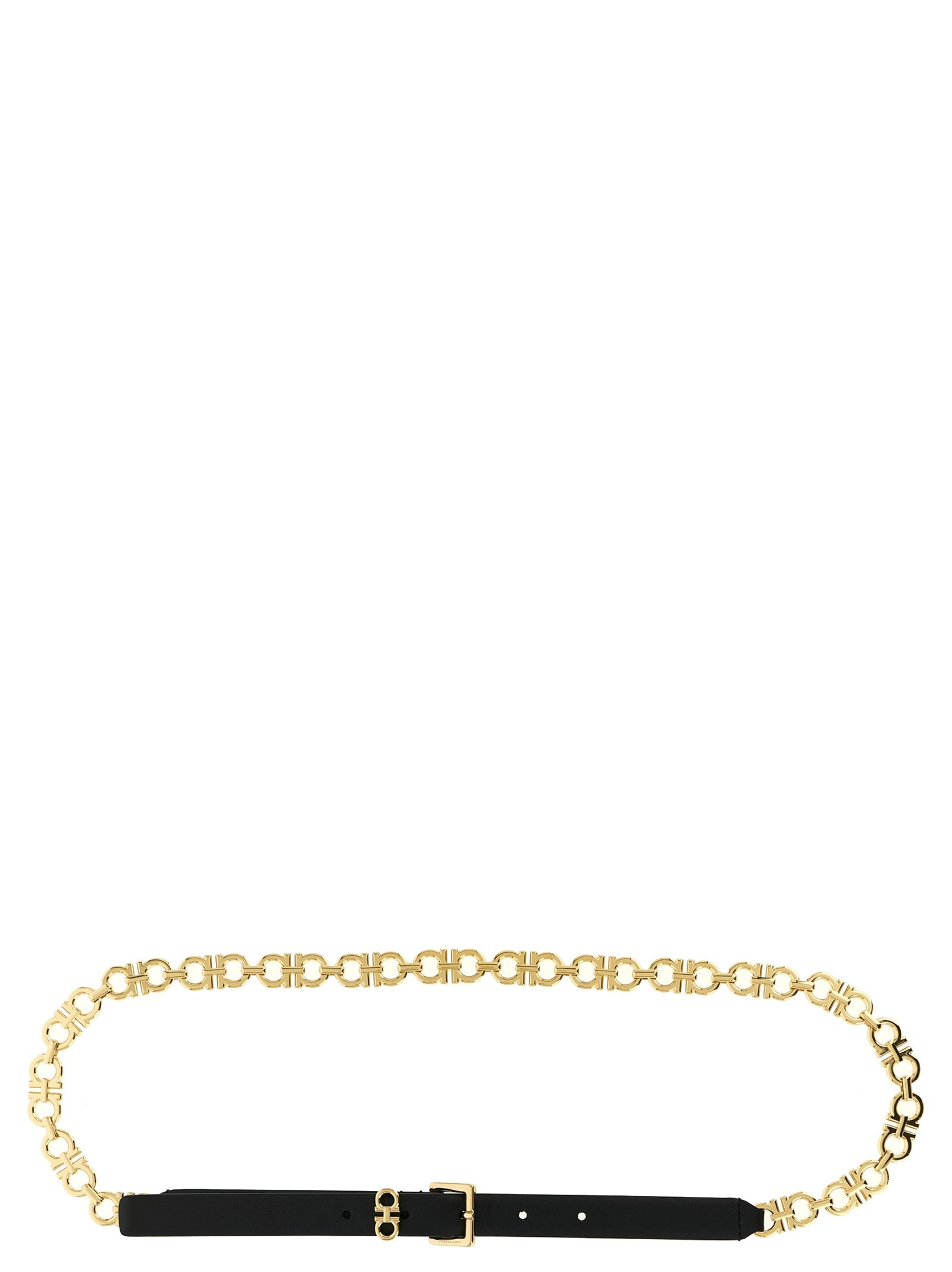 Ferragamo Gancini Belt Black