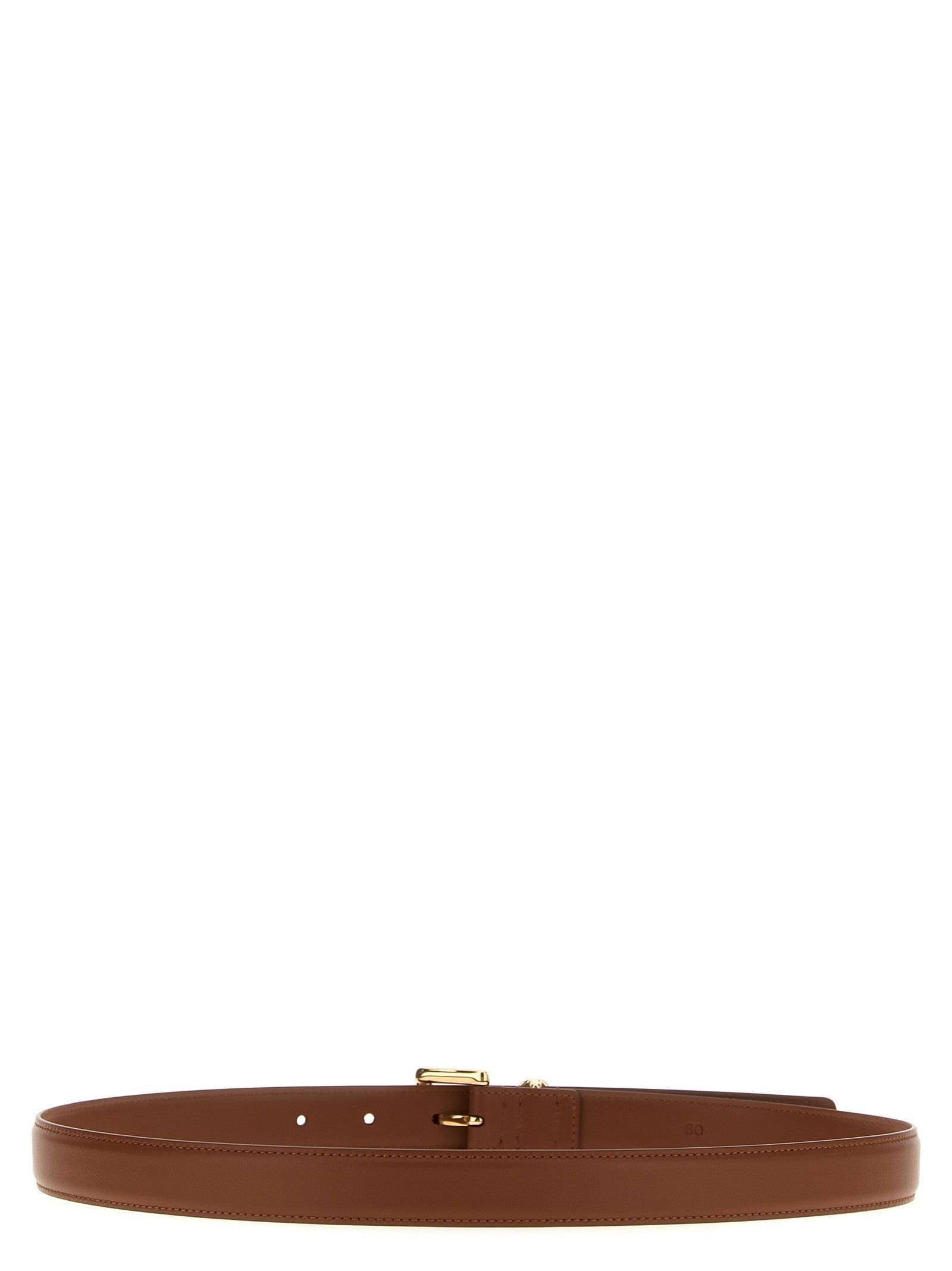 Ferragamo Gancini Belt Brown