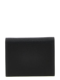 Ferragamo Gancini Compact Wallet Black