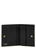 Ferragamo Gancini Compact Wallet Black