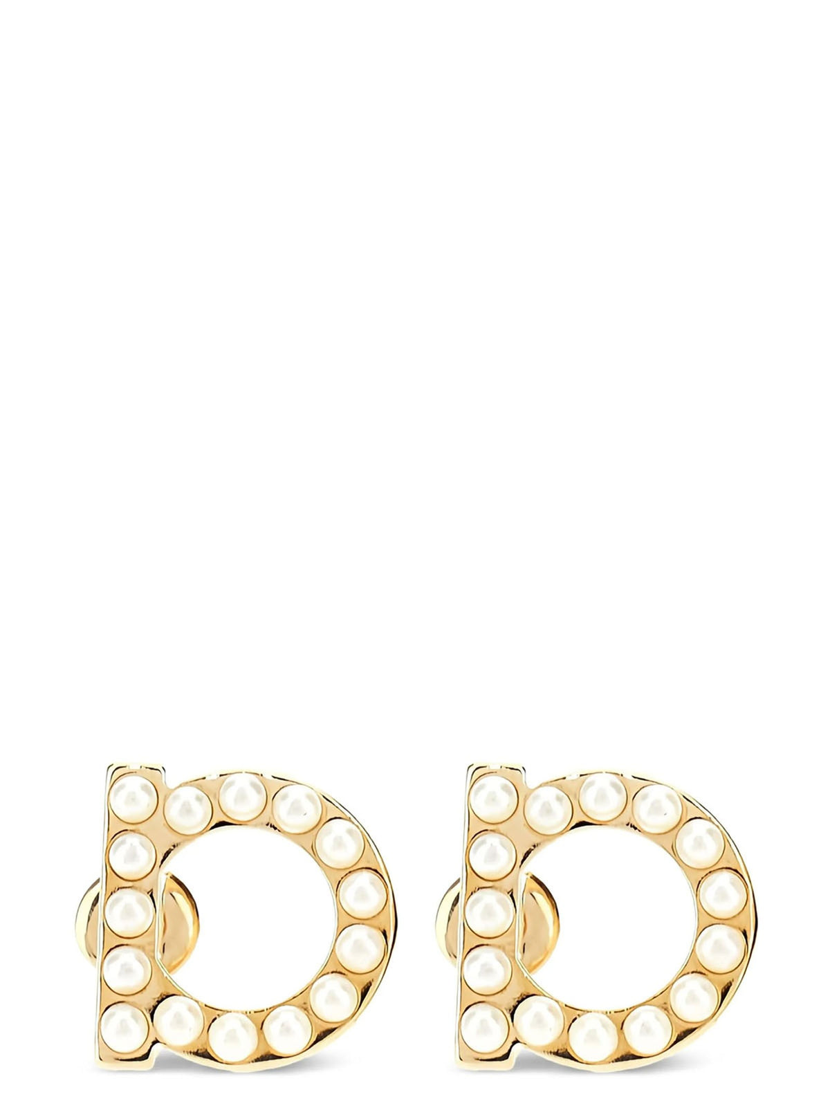 Ferragamo Gancini Earrings Gold