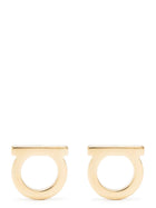 Ferragamo Gancini Earrings Gold