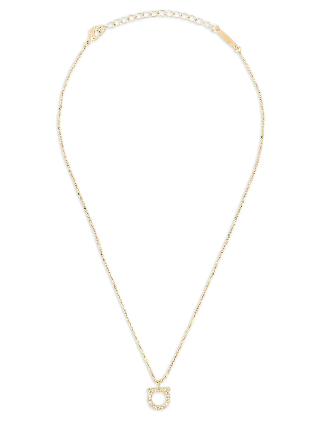 Ferragamo Gancini Necklace Gold
