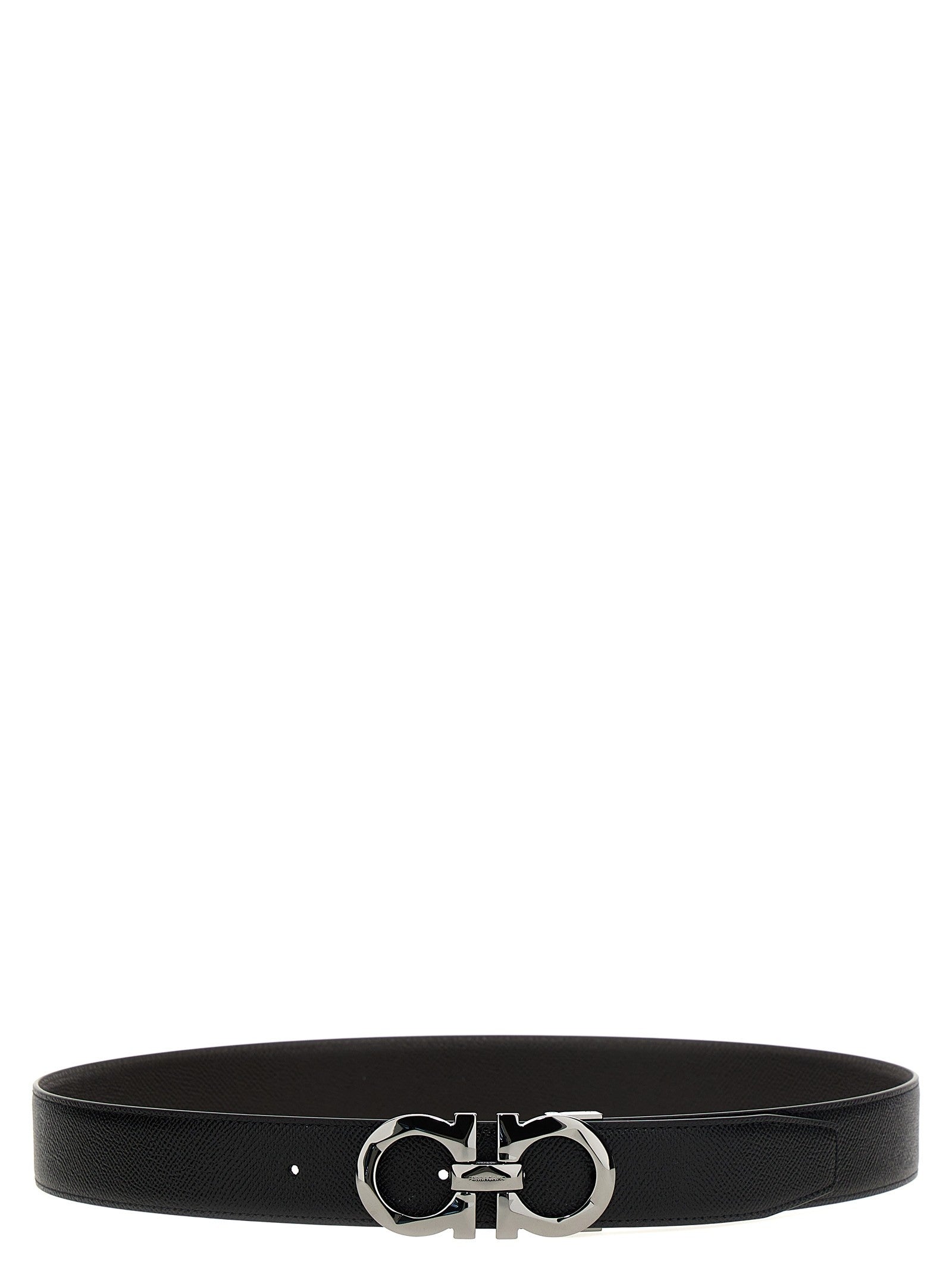 Ferragamo Gancini Reversible Belt Gold