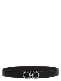 Ferragamo Gancini Reversible Belt Gold