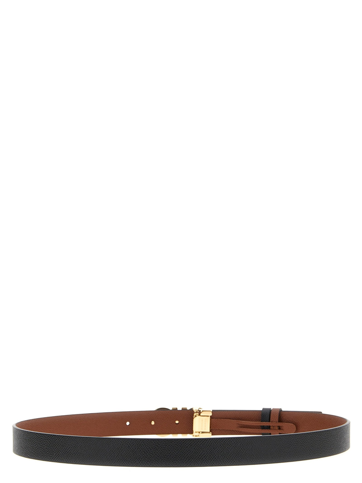 Ferragamo Gancini Reversible Belt Gold