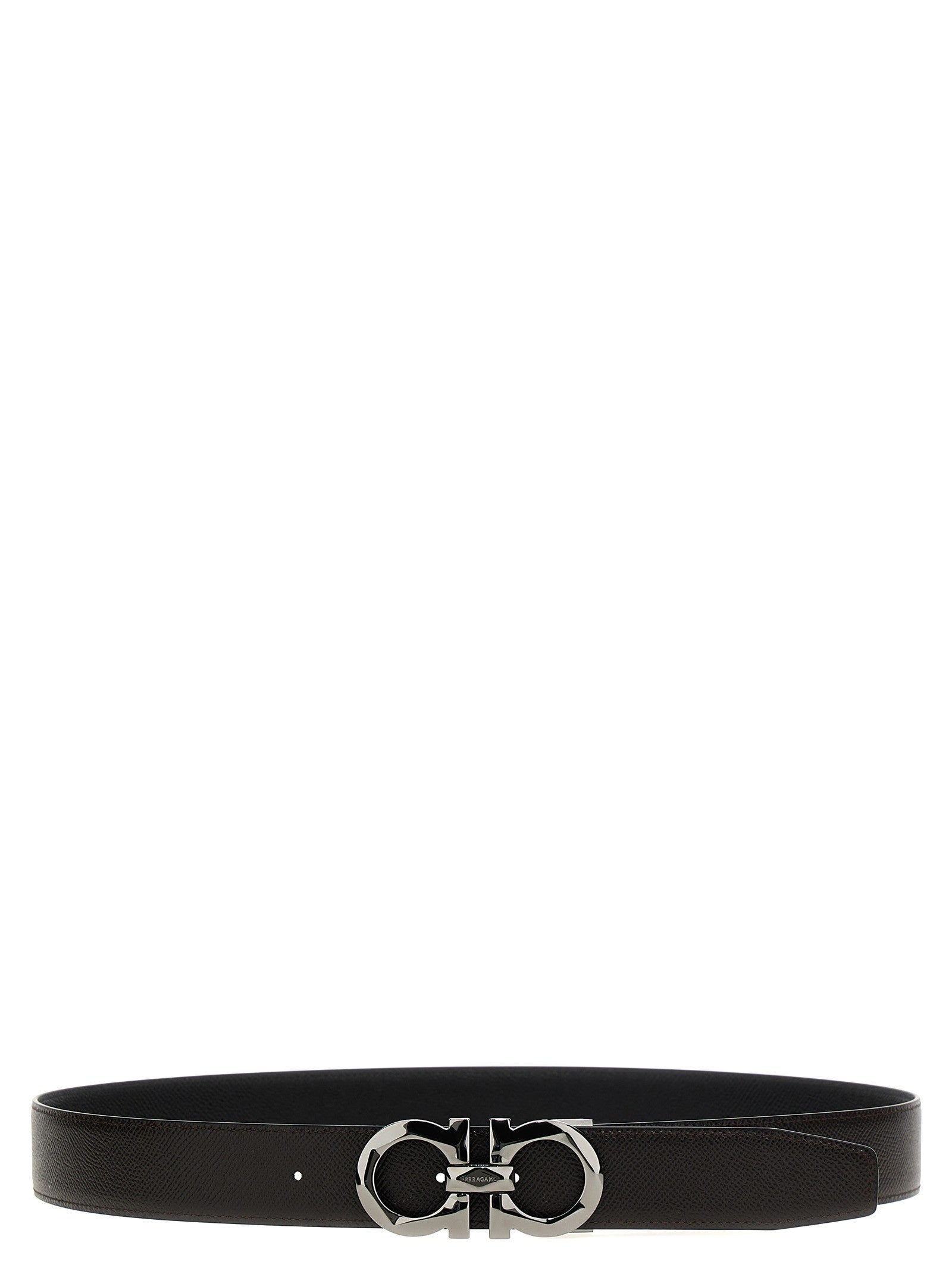 Ferragamo Gancini Reversible Belt Gold
