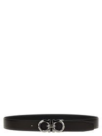 Ferragamo Gancini Reversible Belt Gold