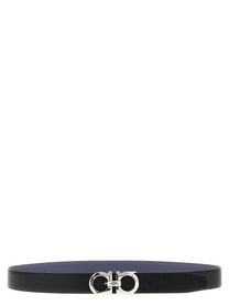 Ferragamo Gancini Reversible Belt Gold