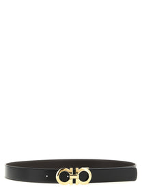 Ferragamo Gancini Reversible Belt Gold