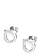 Ferragamo Gancini Earrings Silver