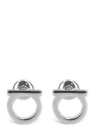 Ferragamo Gancini Earrings Silver