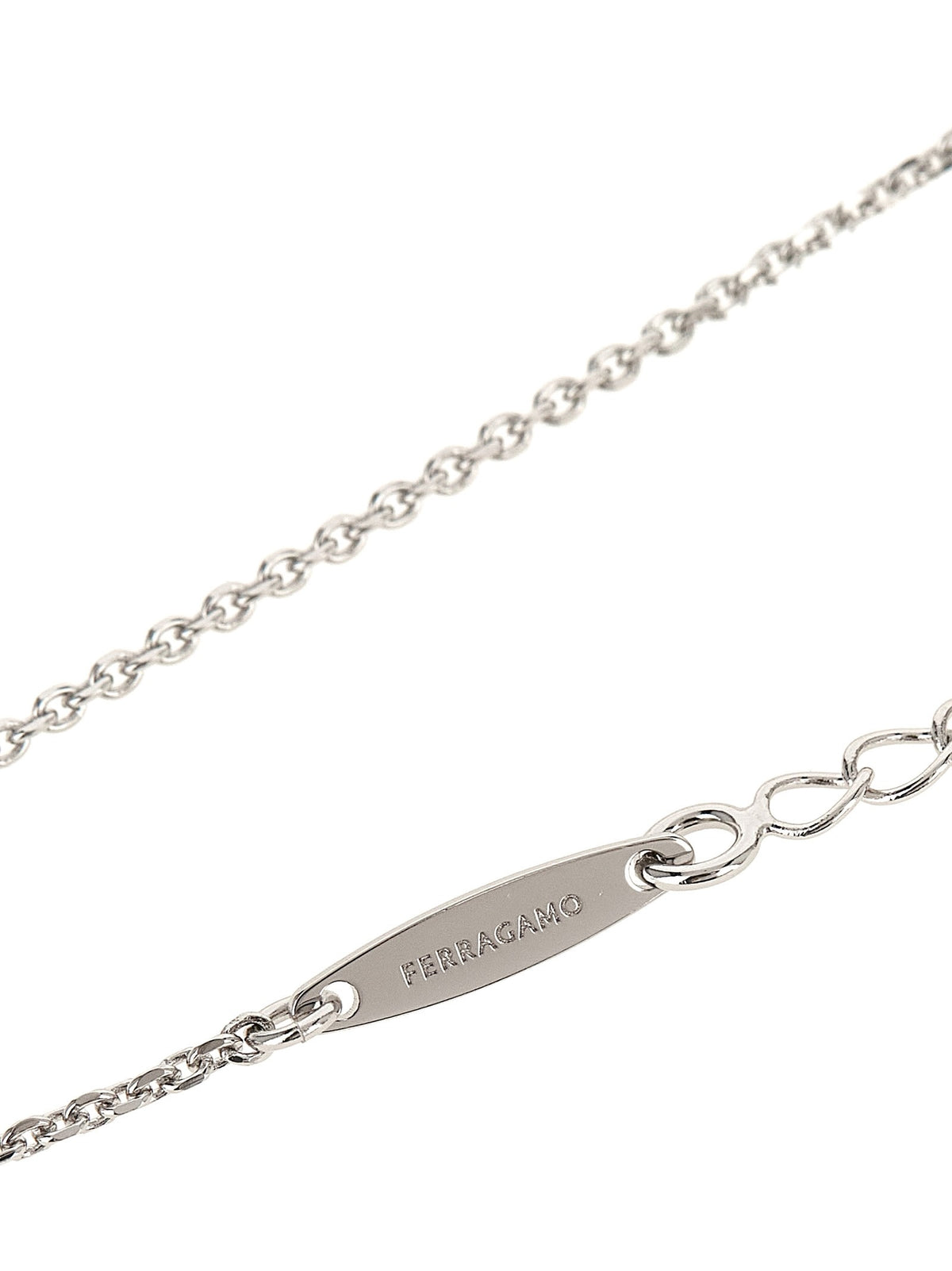 Ferragamo Gancini ( ) Necklace Silver, view 3