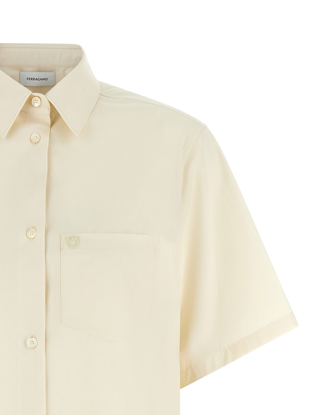 Ferragamo Gancini Shirt Beige, view 3