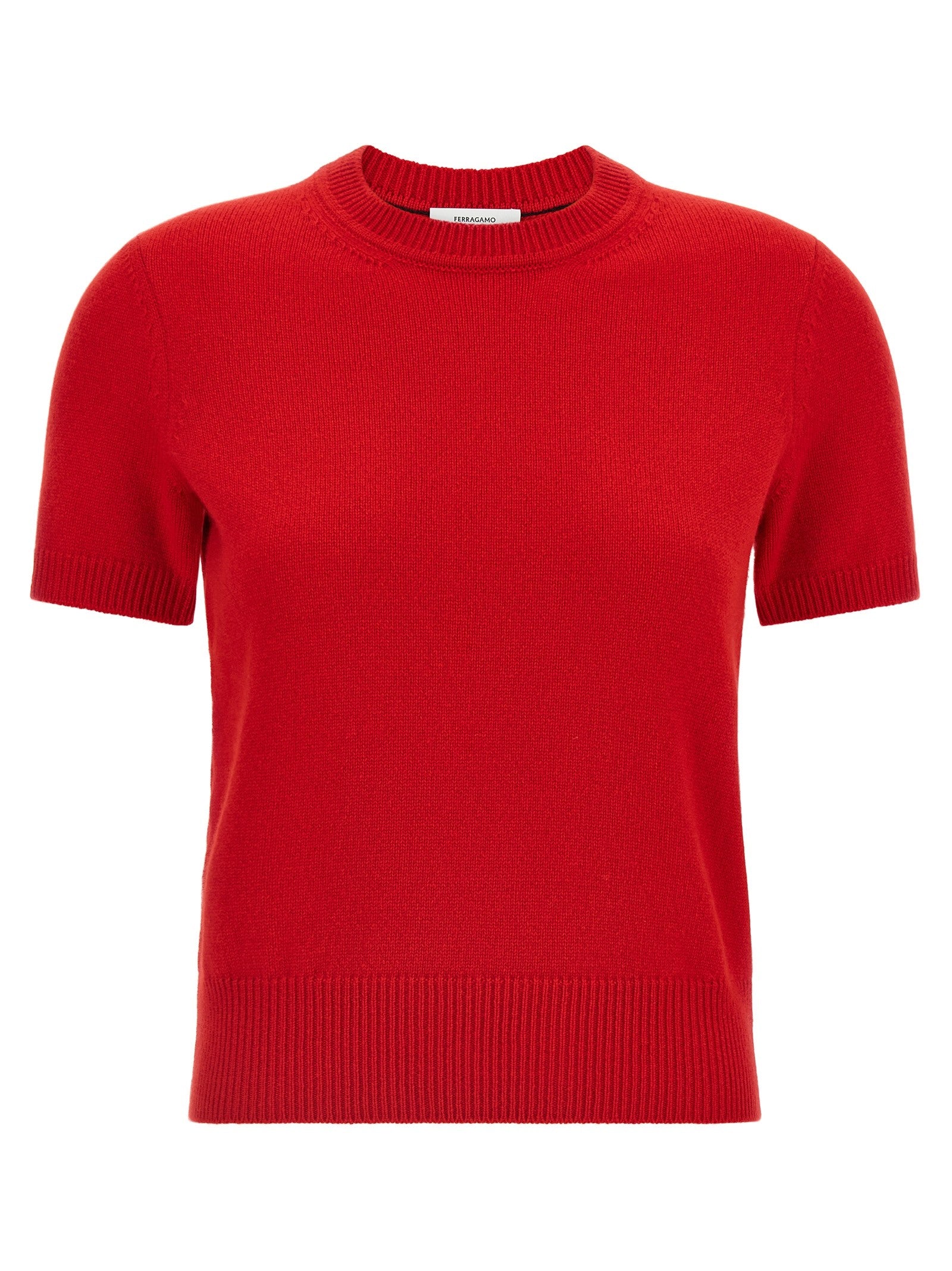 Ferragamo Gancini Sweater Red