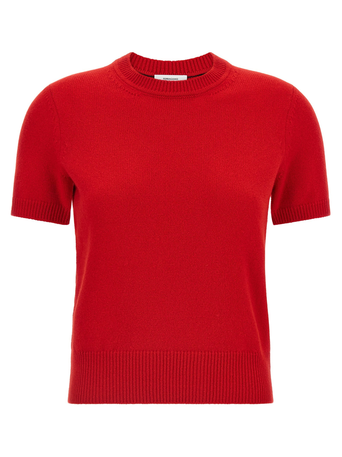 Ferragamo Gancini Sweater Red