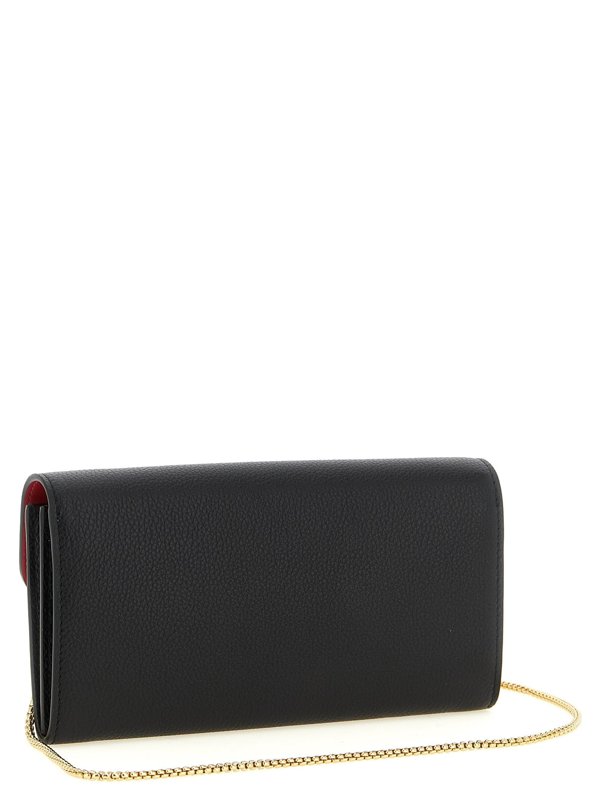 Ferragamo Gancini Wallet on Chain Black, view 2