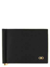 Ferragamo Gancini Wallet Black