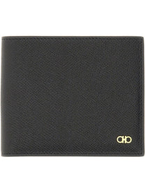 Ferragamo Men's Gancini Wallet Black