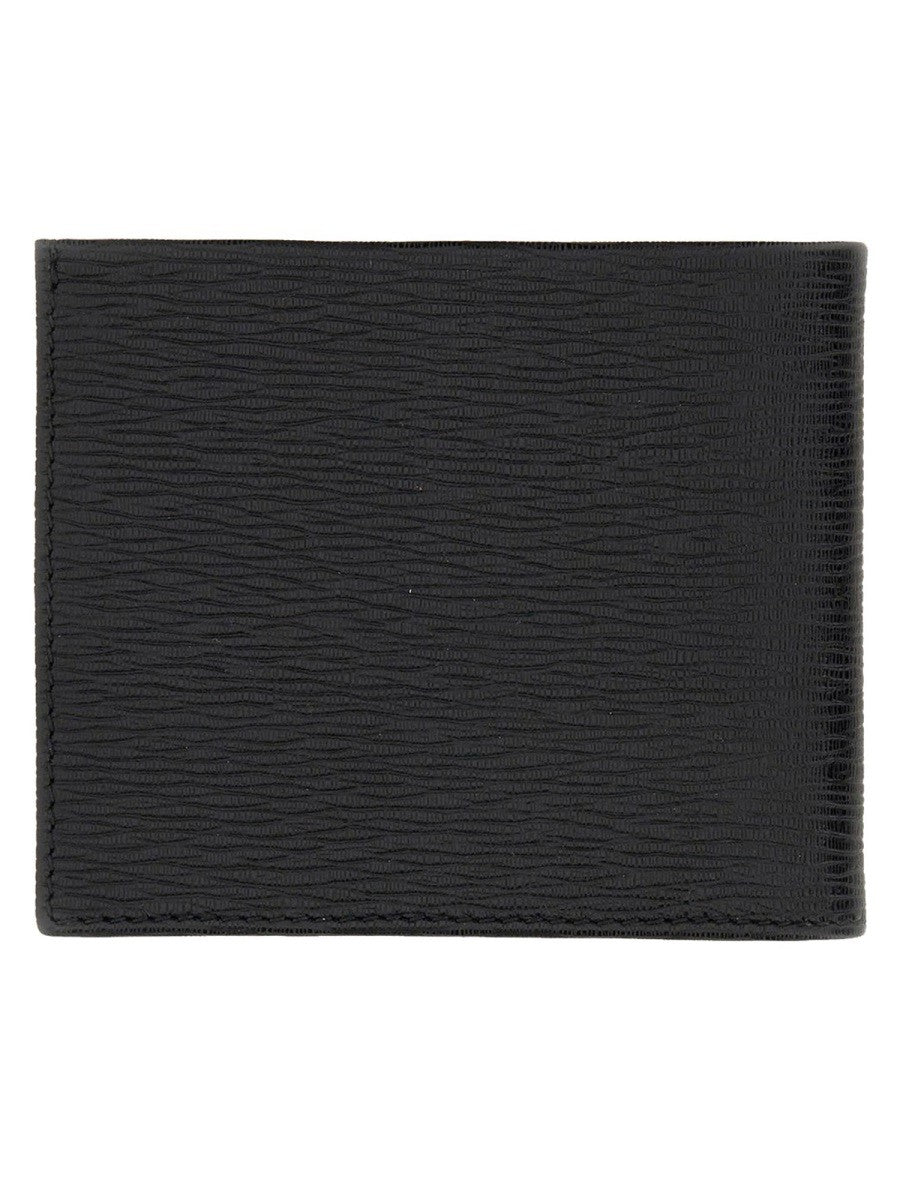 Ferragamo Men's Gancini Wallet Black