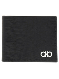 Ferragamo Men's Gancini Wallet Black
