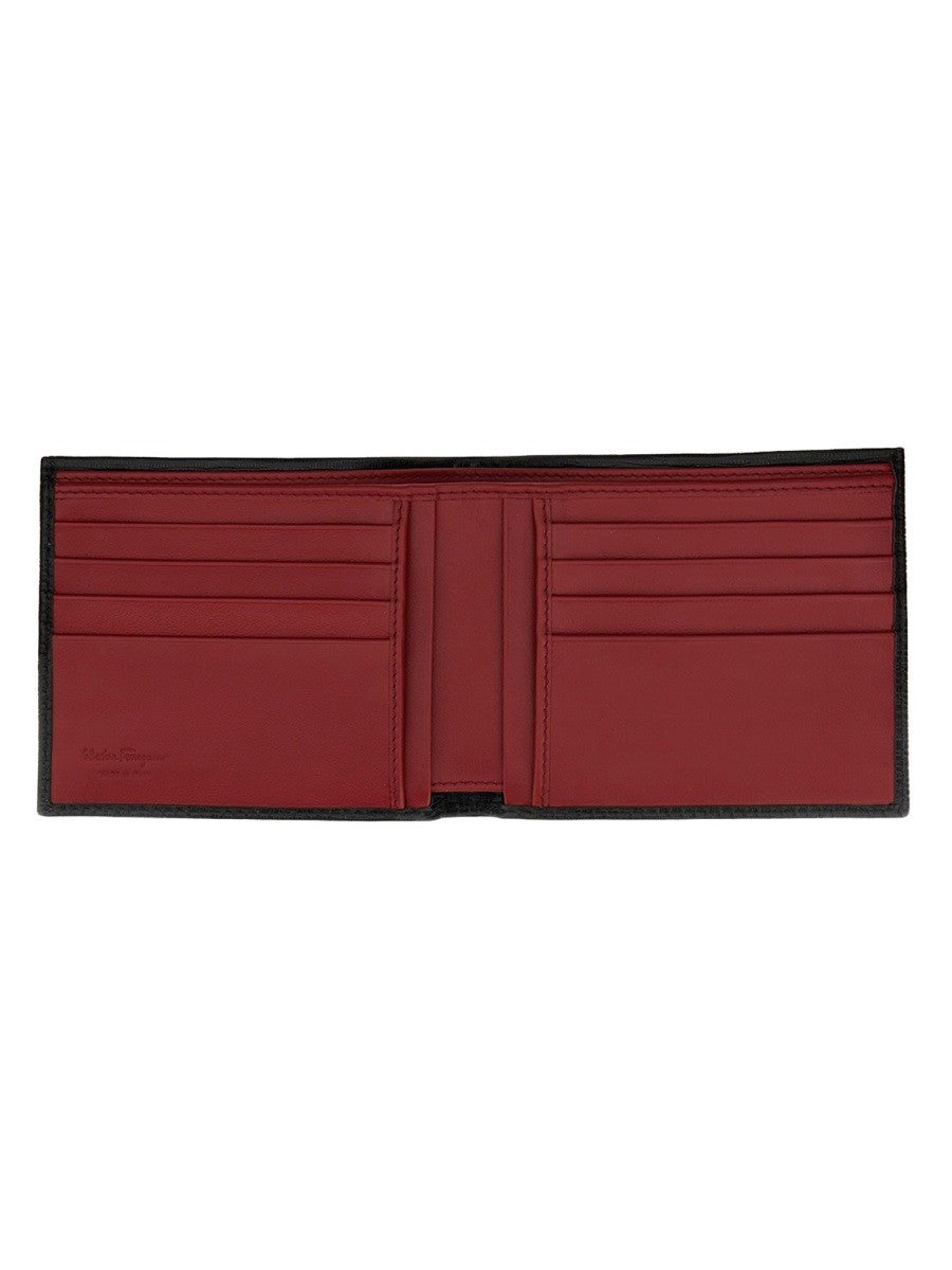 Ferragamo Men's Gancini Wallet Black