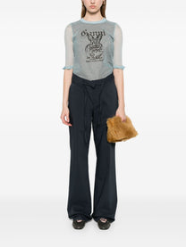 Ganni - GANNI Sweaters Clear Blue - Topwear