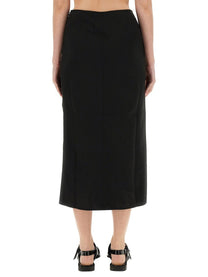 GANNI - Ganni Longuette Skirt - Women’s Clothing