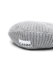 Ganni - GANNI Hats Grey - Scarves Hats &amp; Gloves