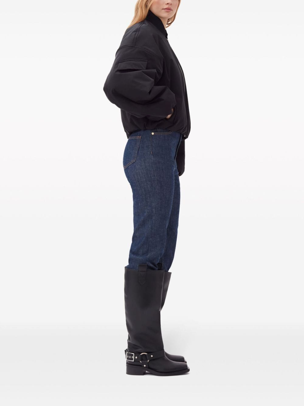 Ganni - GANNI Coats Black - Jackets