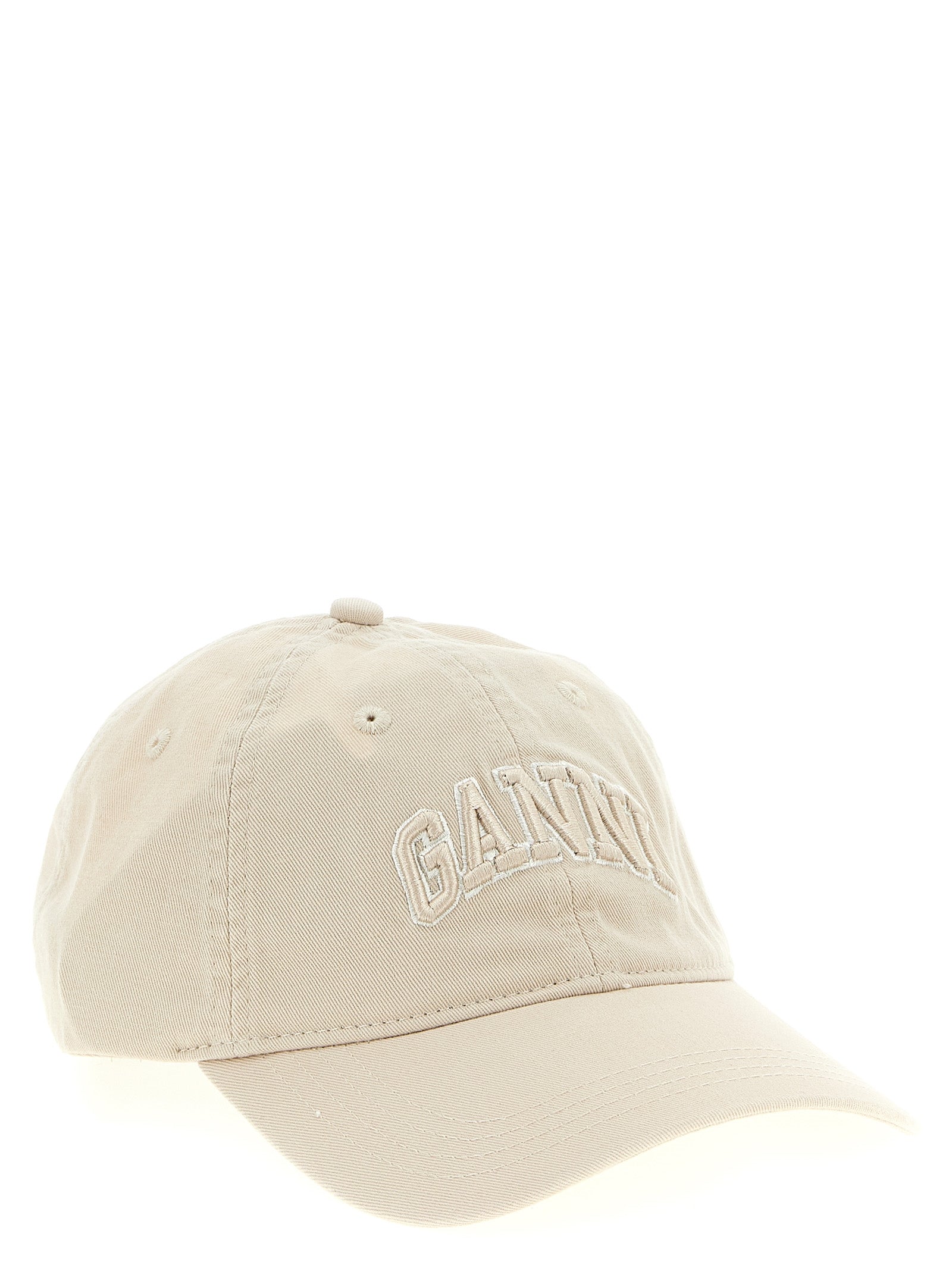 GANNI - GANNI - Embroidery cap - Women’s Accessories