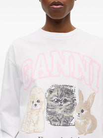 Ganni - GANNI Sweaters White - Topwear