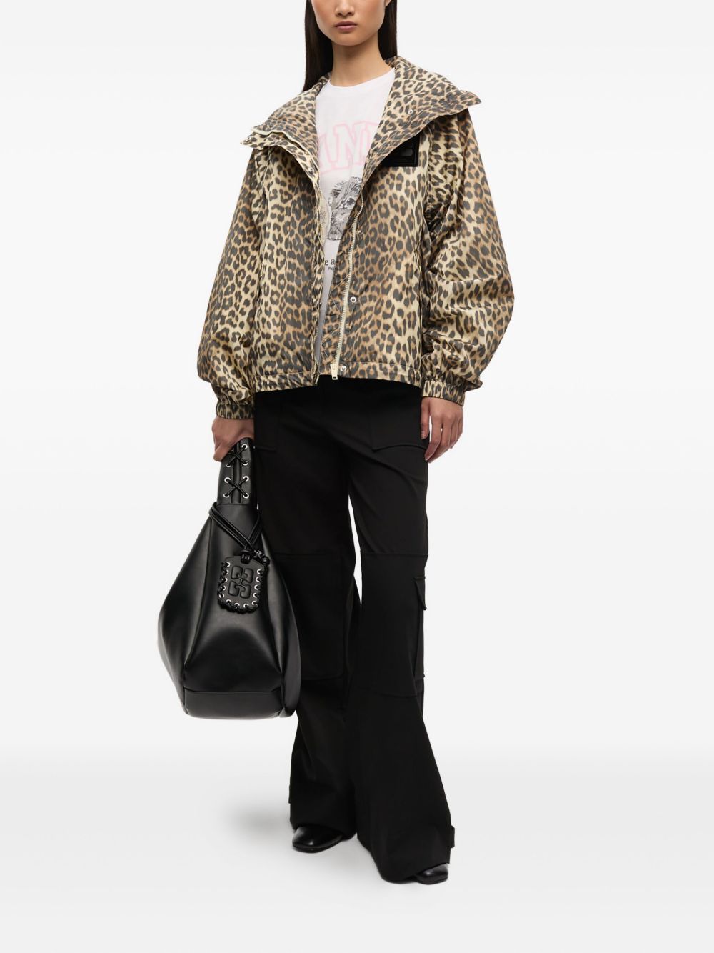 Ganni - GANNI Coats Brown - Jackets
