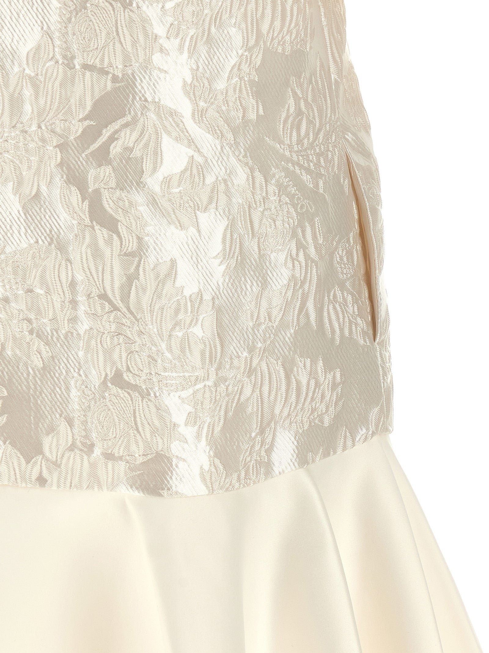 GANNI - GANNI - ’Satin Cloque’ mini dress - Women’s Clothing