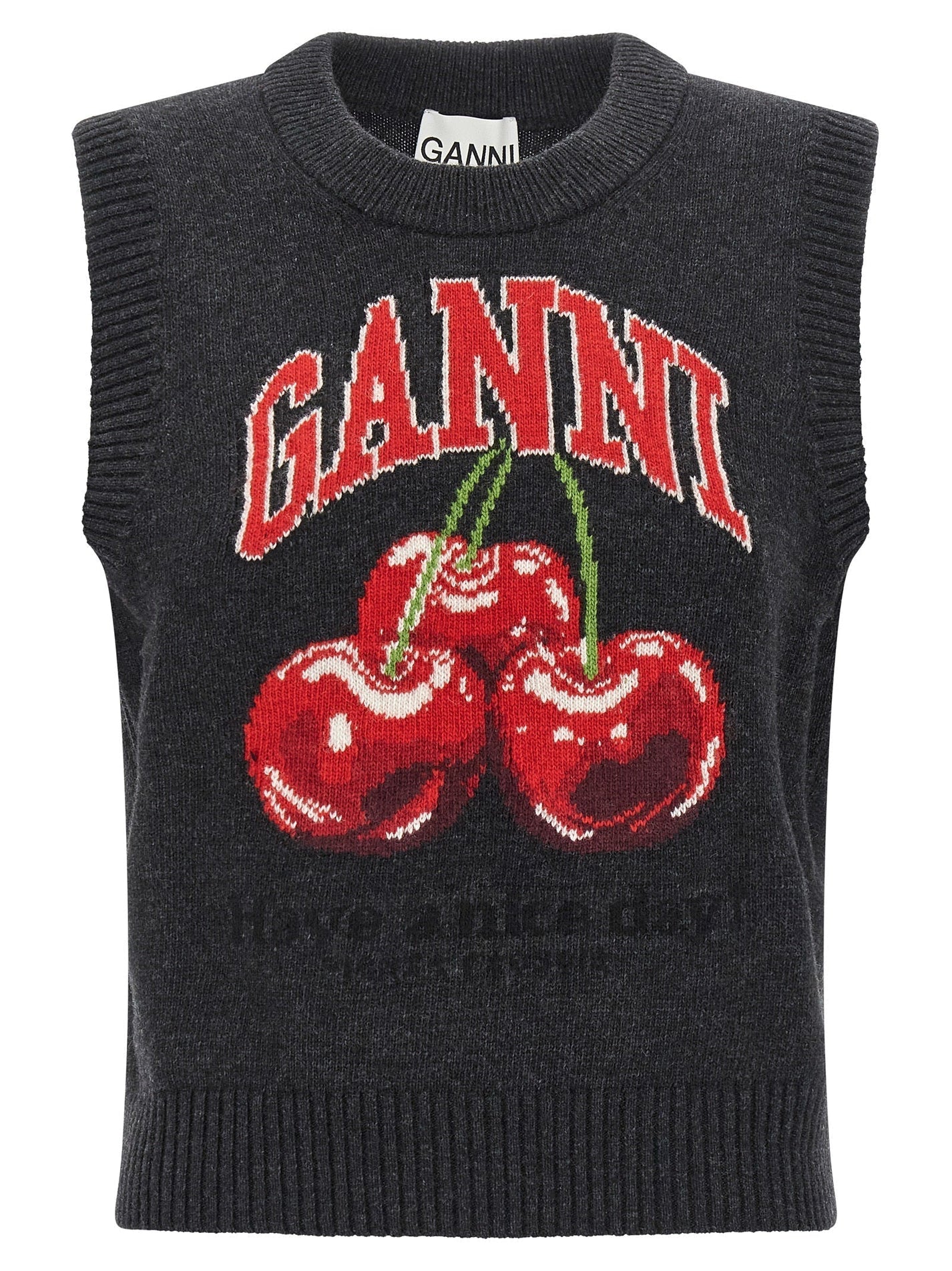 GANNI - GANNI - ’Cherry’ vest - Women’s Outerwear