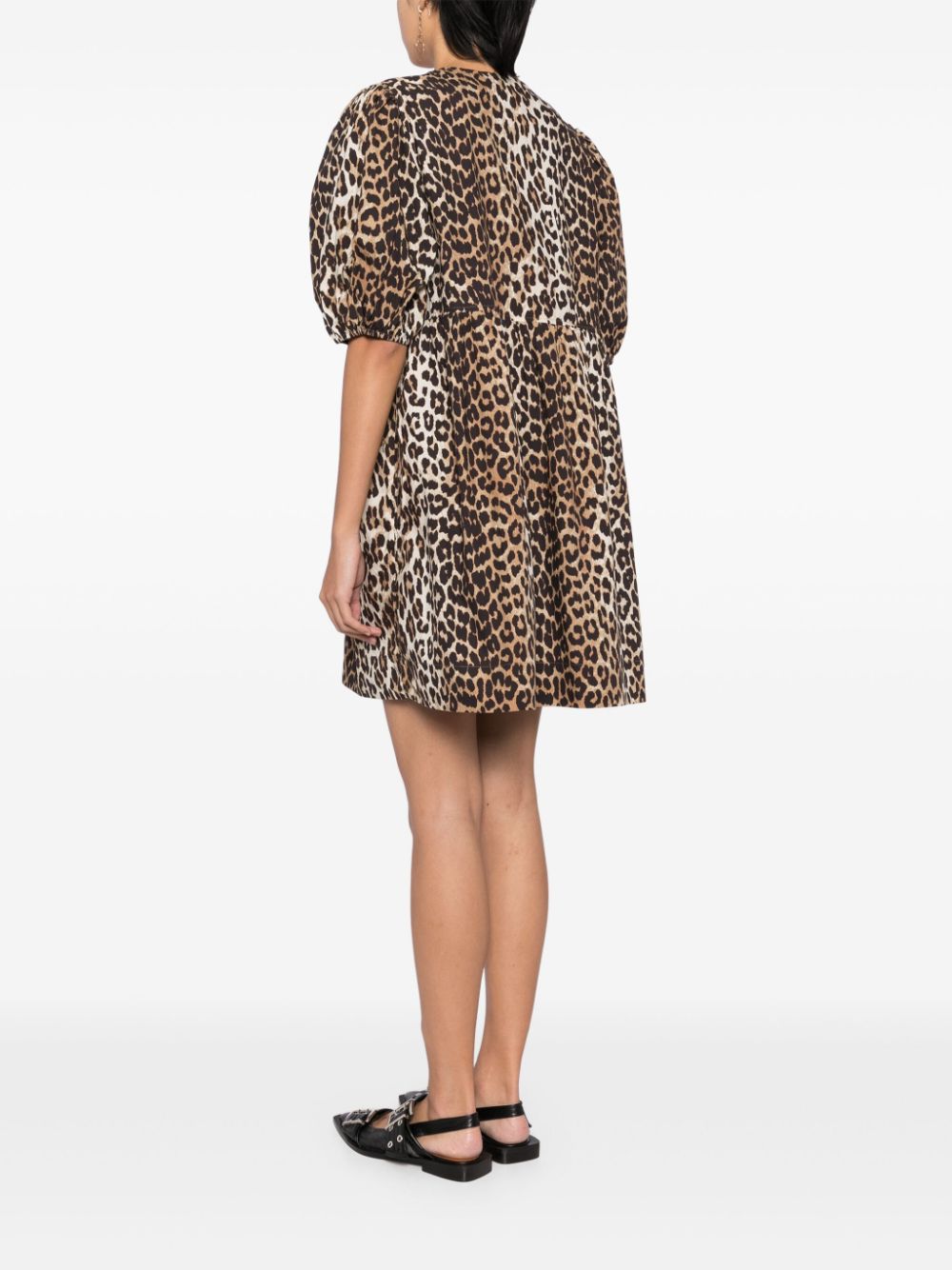 Ganni GANNI Dresses Brown Women’s Clothing