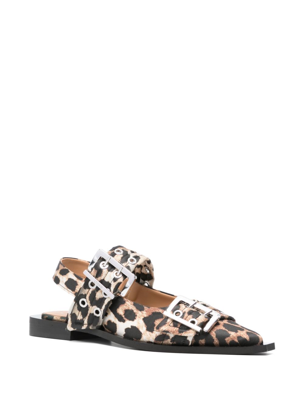 Ganni - GANNI Flat shoes Brown - Flat Shoes