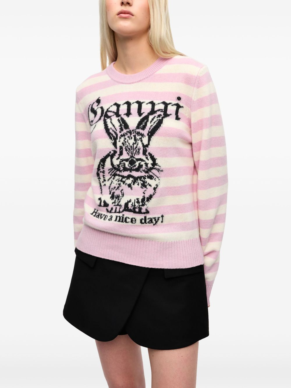 Ganni - GANNI Sweaters Pink - Topwear