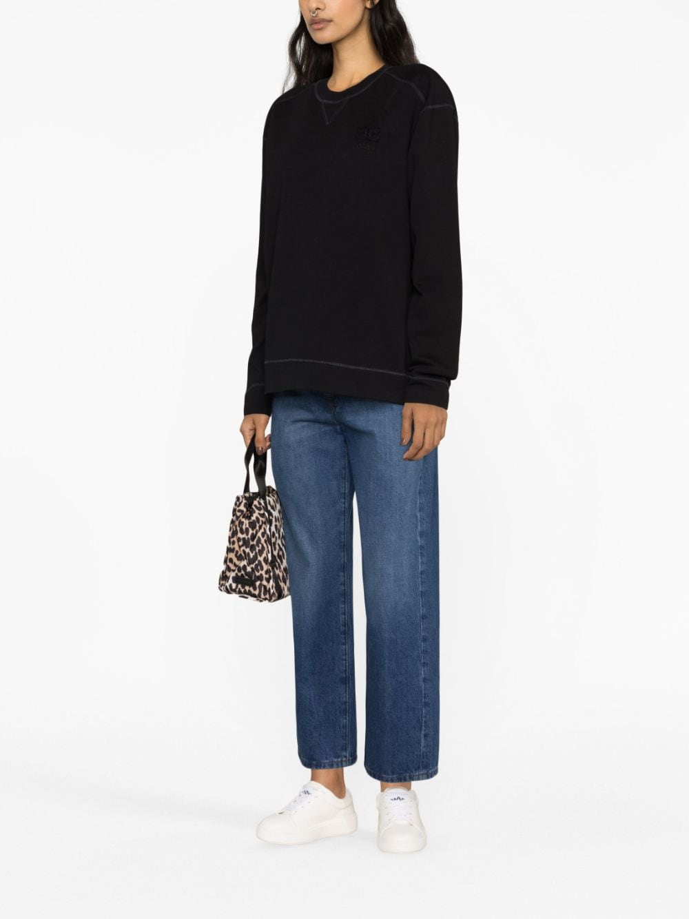 Ganni - GANNI Sweaters Black - Topwear