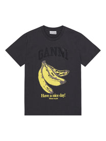 Ganni - GANNI T-shirts and Polos Grey - Topwear