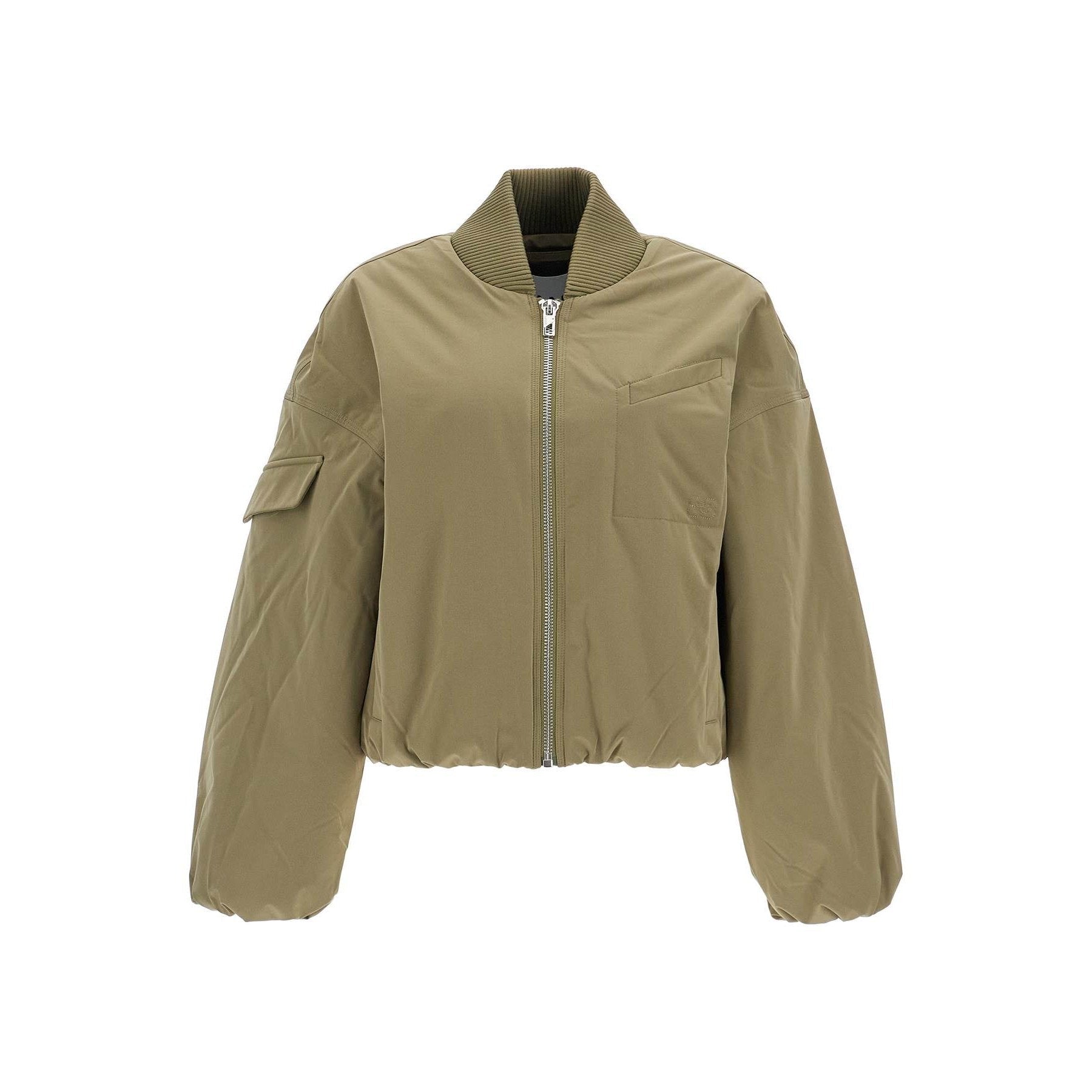 Ganni - Ganni short oversized bomber jacket - Jackets